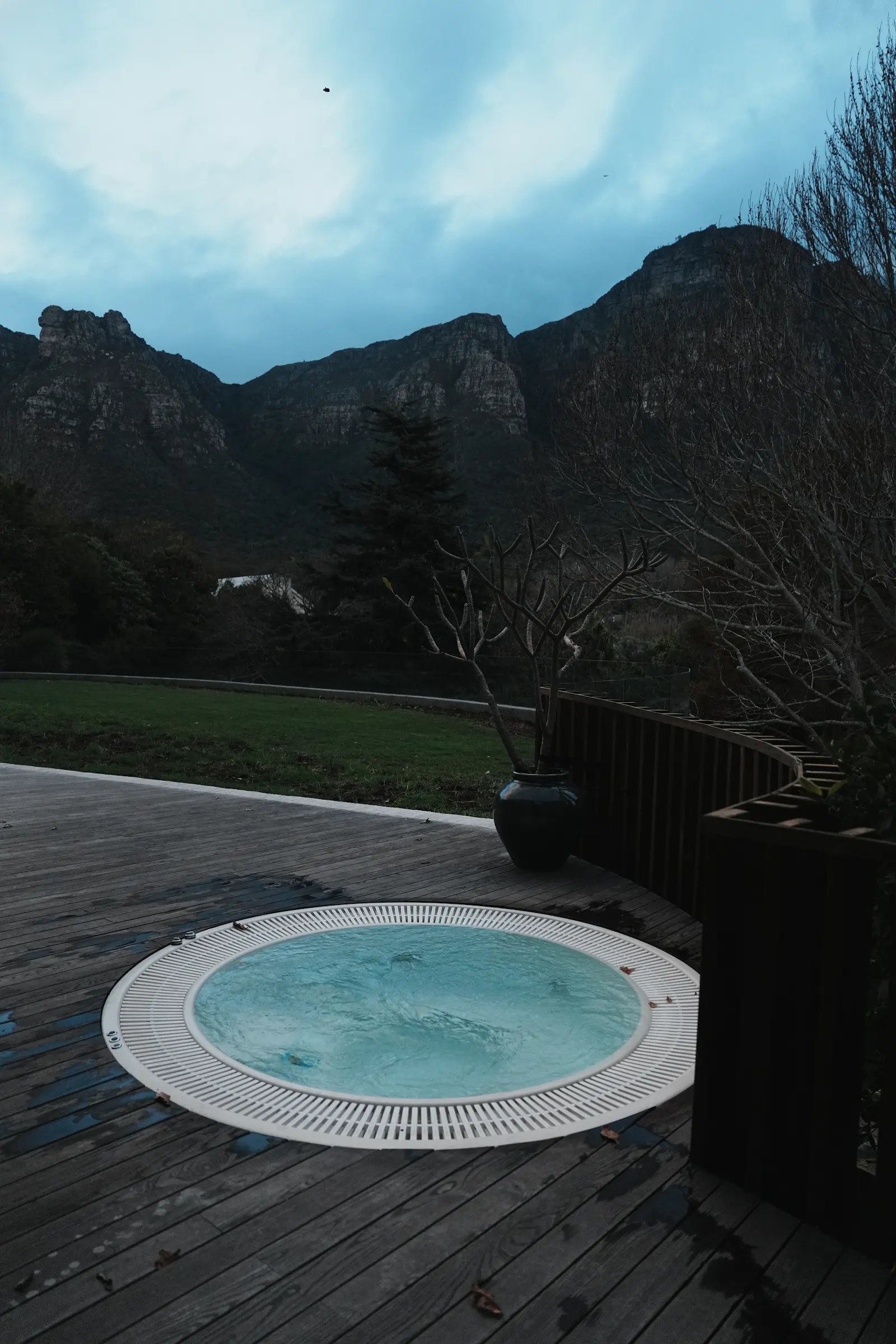 The hot tub